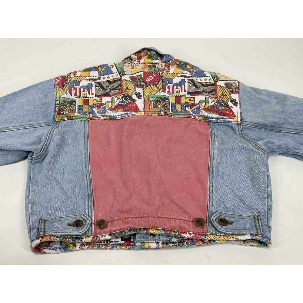 Get Used by Elie Classic Denim Outfit Jacket Jeans Womens S Vintage Street Wear - Picture 7 of 14